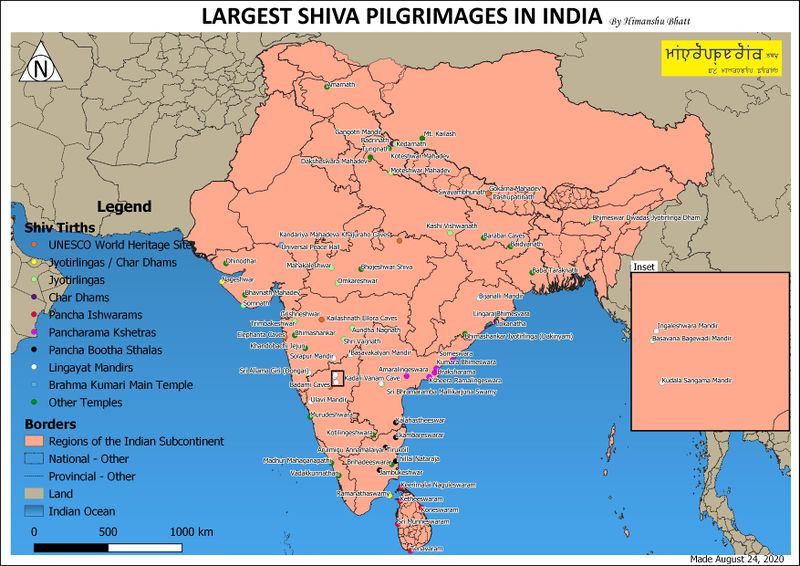 File:Major Shiva Temples in India.jpg