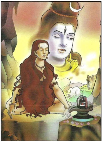 File:Akka Mahadevi Worshiping Shiva.png