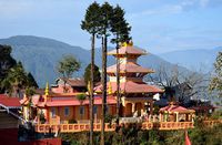 Dhirdham Temple at Darjeeling, Sikkim, India