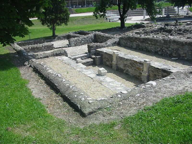 File:Aquincum Mithraeum (of Victorinus) Temple.jpg