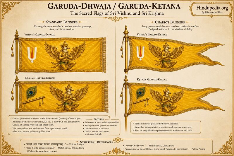 File:Vishnu's and Krishna's Banners.jpg