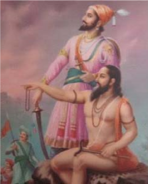 Swami Samartha Rāmadāsa with Shivaji.png