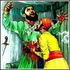 Shivaji builds the Swarajya and kills Afzal Khan.jpg