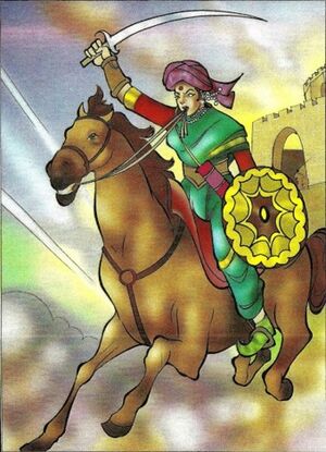 Rānī Lakṣmībāī of Jhānsī.jpg